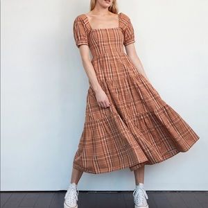 Billie the label Eleanor dress xs plaid